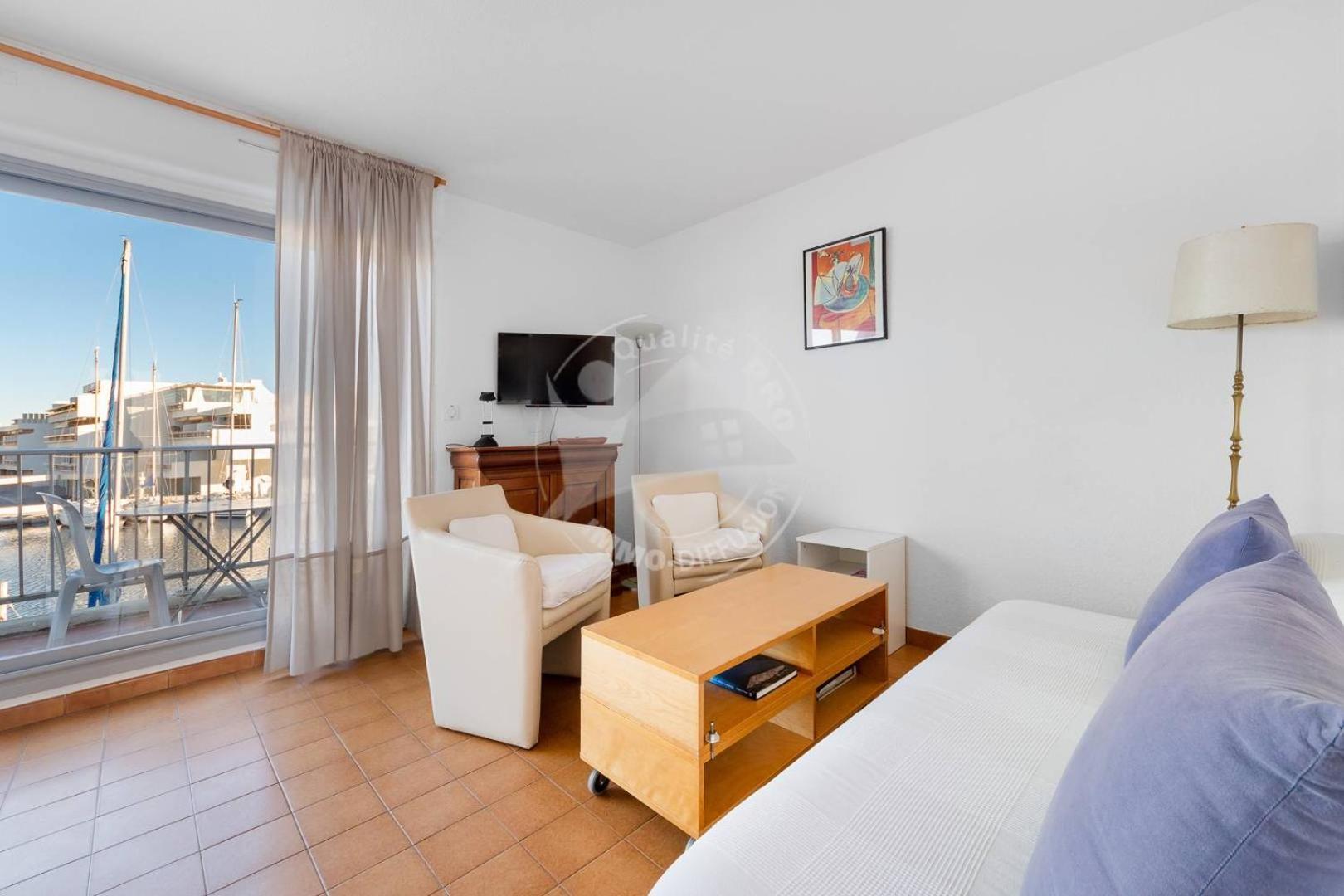 Apartamento AS11677 - Marina de type p3 avec parking privé et appontement Le Grau-du-Roi Exterior foto